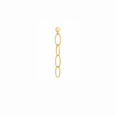 Ecce | Artisan Diamonds Women's Rose Gold 14k Solid Gold Chain Earring Back - Single