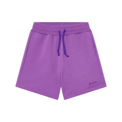 Ecclo Men's Pink / Purple Recycled Purple Short In Pink/purple