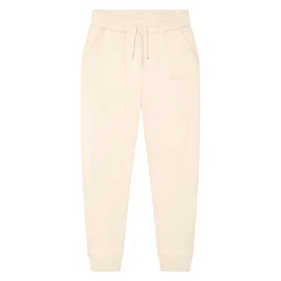 Ecclo Men's White Recycled Jogging - Cream Sweatpant