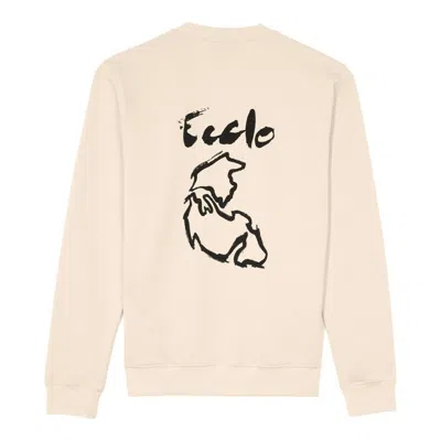 Ecclo White Pangea Recycled Cream Sweatshirt