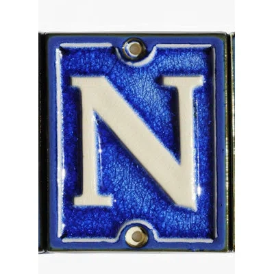 Ecco 4 In. Tile House Letter