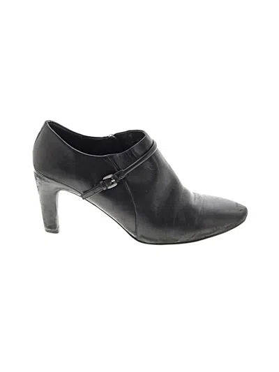Pre-owned Ecco Ankle Boots In Black