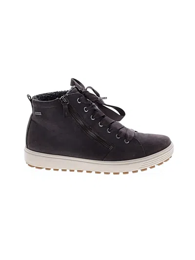 Pre-owned Ecco Ankle Boots In Black