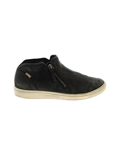 Pre-owned Ecco Ankle Boots In Black