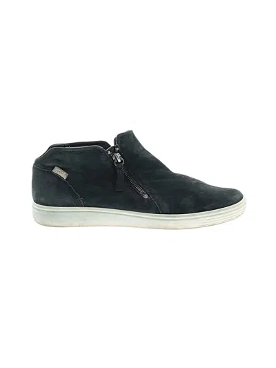 Pre-owned Ecco Ankle Boots In Teal