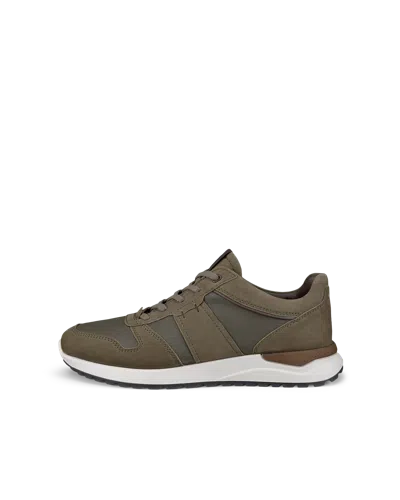 Ecco Astir Neo - Men's Leather Sneaker In Green