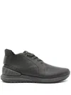 Ecco Astir Waterproof Leather Sneakers In Neutrals