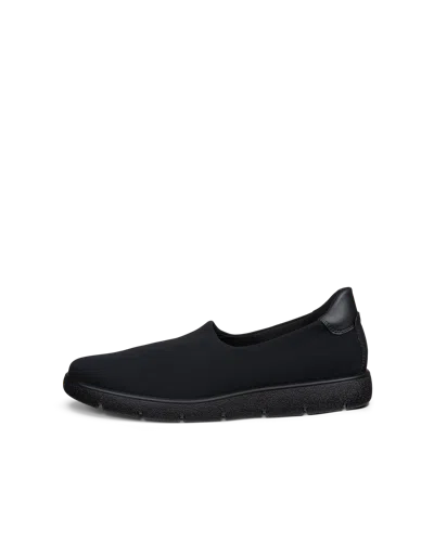 Ecco Bella 2 - Women's Textile Slip-on Loafer In Black