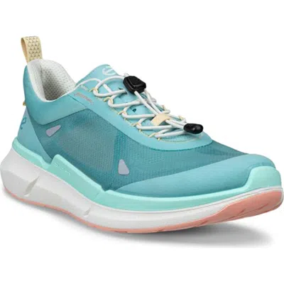 Ecco Breathable Textile Sneakers With Toggle Lace System In Multi