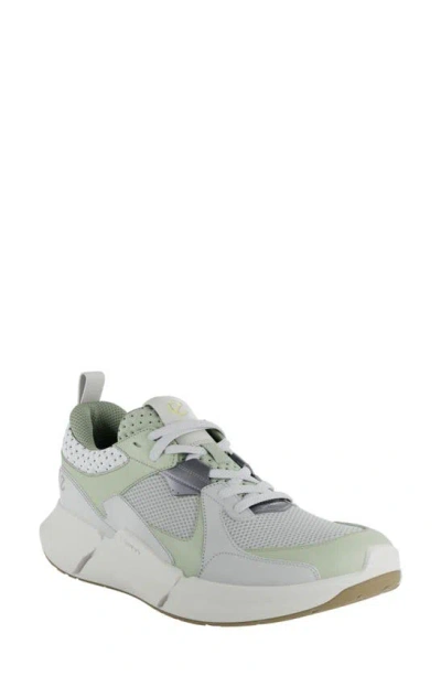Ecco Biom® 2.2 Water Repellent Sneaker In Matcha/ White
