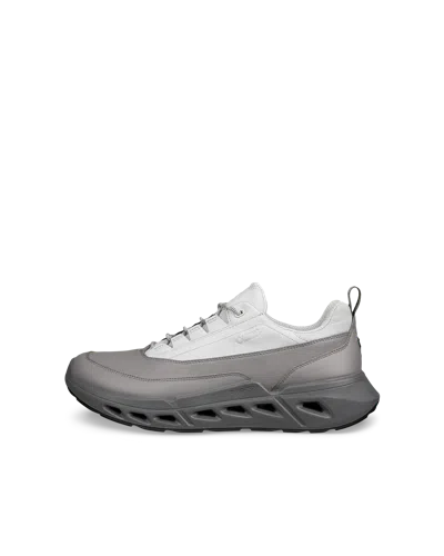 Ecco Biom 720 Gore-tex - Men's Leather Gore-tex Sneaker In Gray