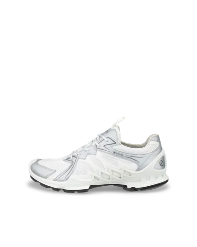 Ecco Biom Aex - Men's Textile Gore-tex Sneaker In White