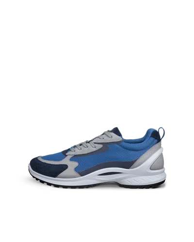 Ecco Biom Energi - Men's Leather & Textile Sneaker In Blue