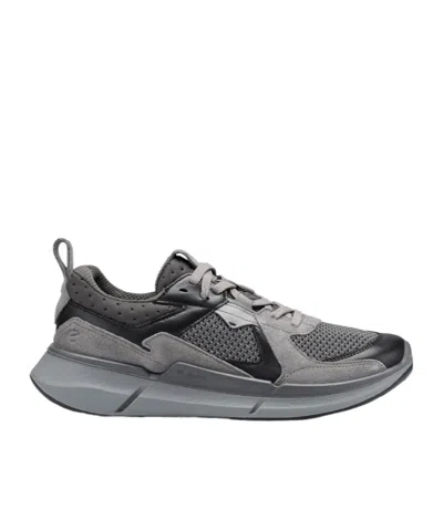 Ecco Biom Lace-up Sneakers In Gray