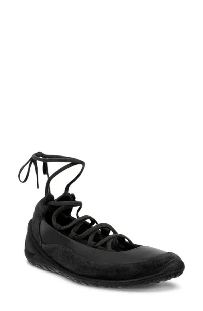 Ecco Biom Lite Ballerina Sneaker In Black