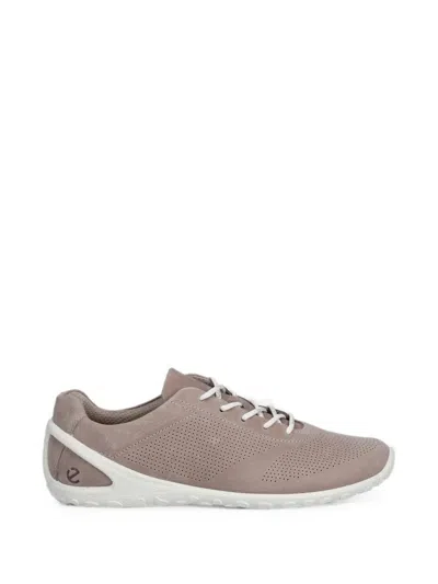 Ecco Biom Lite Perforated Sneakers In Neutral