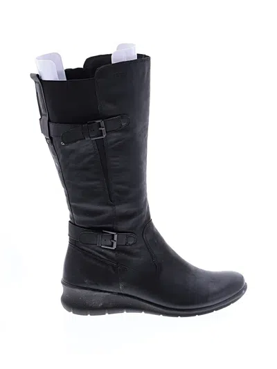 Pre-owned Ecco Boots In Black