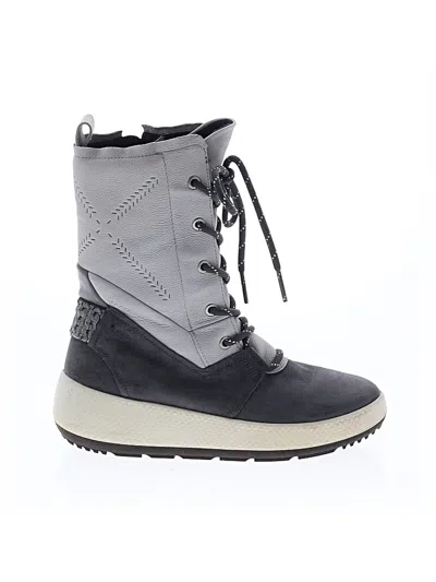 Pre-owned Ecco Boots In Blue