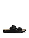 Ecco 버클 디테일 샌들 In Black