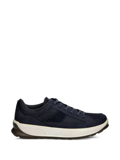Ecco Byway 2.0 Panelled Lace-up Sneakers In Black