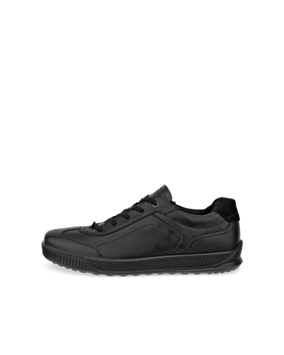 Ecco Byway - Men's Leather Lace-up Shoe In Black