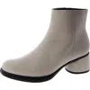 Ecco Cal Caire Womens Leather Zipper Ankle Boots In Multi