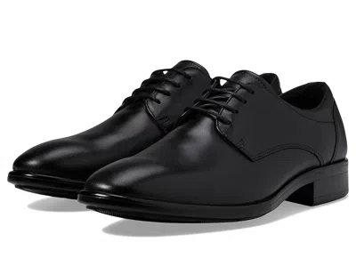 Ecco Citytray Plain Toe Tie In Black