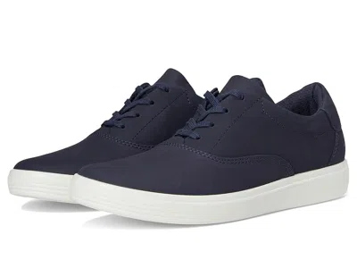 Ecco Classic Leisure Tie Sneakers In Blue