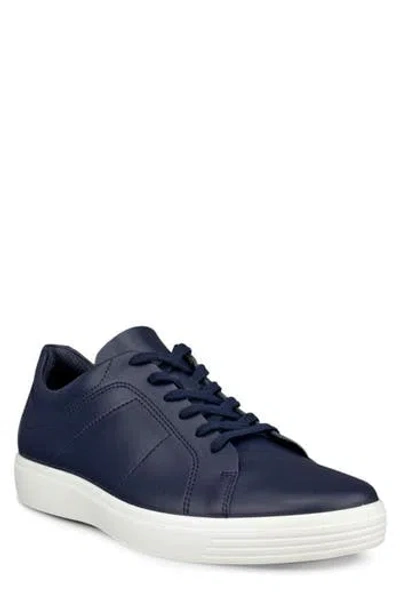 Ecco Classic Low Top Sneaker In Blue
