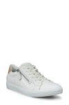 Ecco Classic Zip Sneaker In White