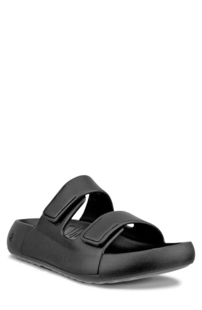 Ecco Cozmo E Water Resistant Slide Sandal In Black