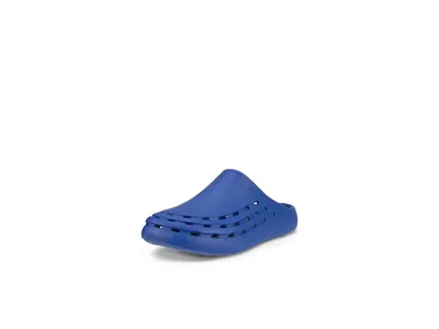 Ecco Cozmo Eva Slide Sandals Lapis Blue: Eu 45 (us Men's 11-11.5 - Women's 14-14.5) Medium