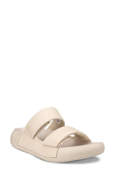 Ecco Cozmo Pf Water Resistant Slide Sandal In Limestone