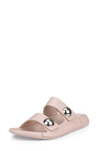 Ecco Cozmo Slide Sandal In Pink