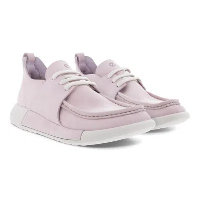 Ecco Cozmo Sneakers Women's Violet Ice Leather Comfort Shoes Khd2339 In Pink