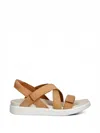 Ecco Crossover Touch-strap Sandals In Multi