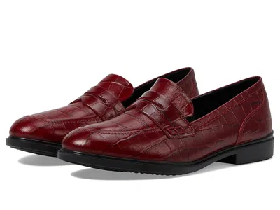 Ecco Dress Classic 15 Penny Women's Flat Shoes Brick: Eu 36 (us Women's 5-5.5) M In Red