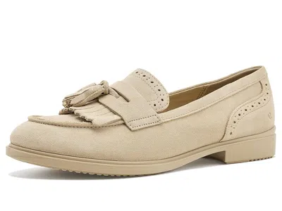 Ecco Dress Classic 15 Tassel Loafers In Sand