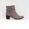 Ecco Dress Classic 35mm Buckle Ankle Boot In Taupe In Grey
