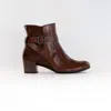 Ecco Dress Classic 35mm Buckle Ankle Boot In Walnut In Brown
