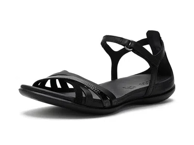 ECCO FLASH LEATHER ANKLE STRAP SANDALS