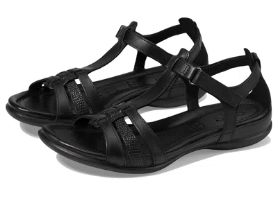 Ecco Flash T-strap Sandal In Black