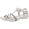Ecco Flash Womens Dressy T-strap Sandals In Multi