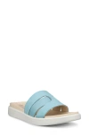 Ecco Flowt Oasis Slide Sandal In Aquatic/aquatic