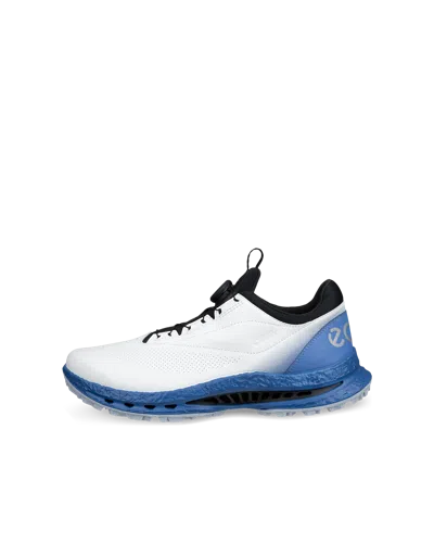 Ecco Golf Biom C5 - Men's Leather Gore-tex Boa Golf Shoe In Blue
