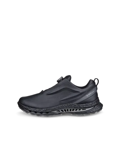 Ecco Golf Biom C5 - Men's Leather Gore-tex Golf Shoe In Black