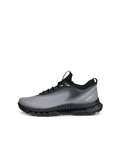 Ecco Golf Biom C5 - Men's Leather Gore-tex Golf Shoe In Gray