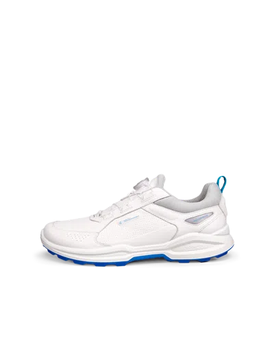 Ecco Golf Biom H6 - Men's Leather Waterproof Boa Golf Shoe In White