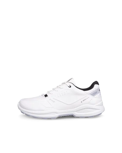 Ecco Golf Biom H6 - Men's Leather Waterproof Golf Shoe In White