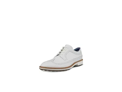 Ecco Golf Classic Hybrid Wing Tip Water Resistant In White